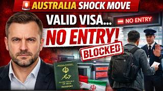 🚨 Breaking Australia Blocks Visa Holders! Iran Hit First| Section 84B Explained!