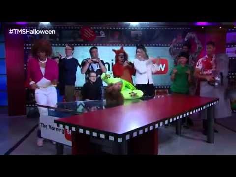 The Morning Show and YouTube stars get down for Halloween!