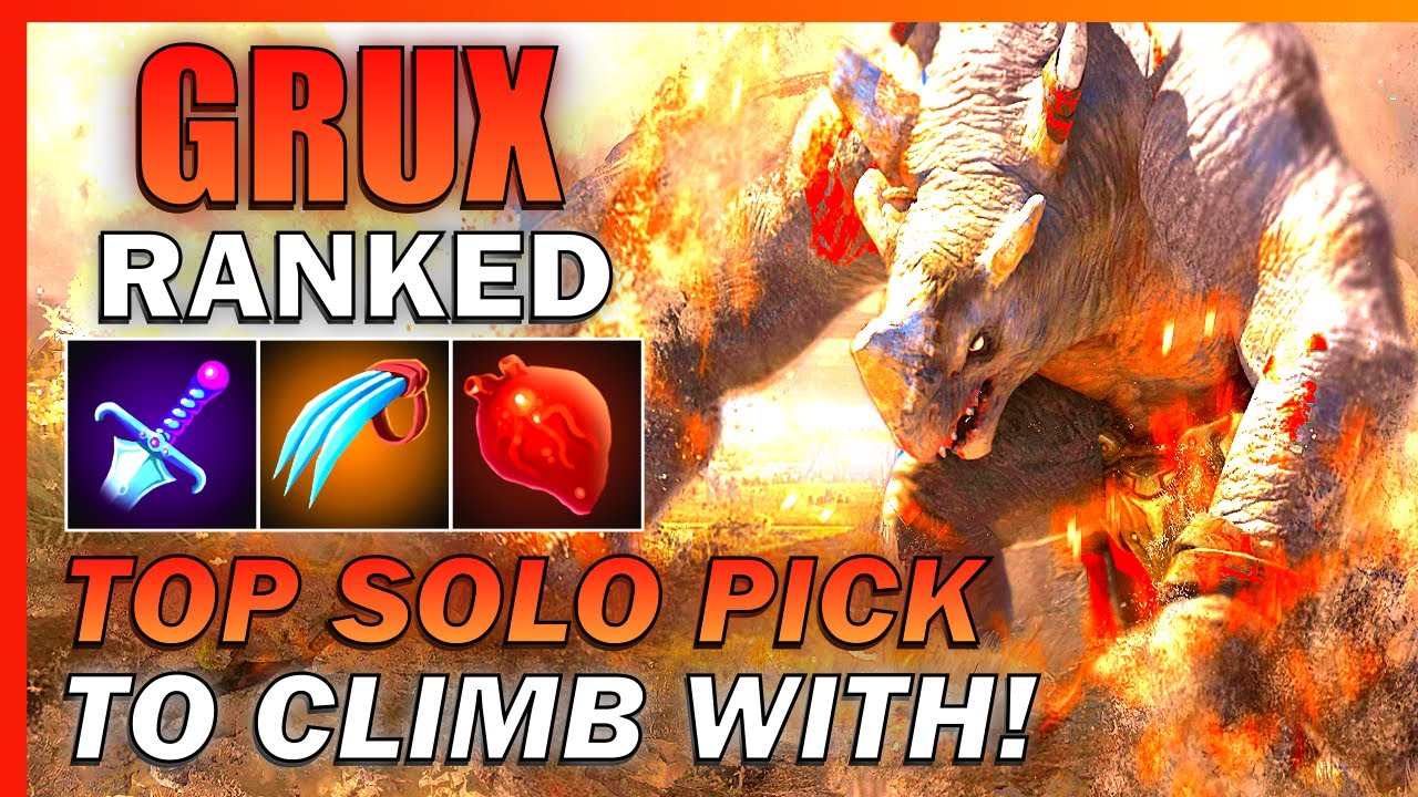 Grux is BACK as the BEST OFFLANER to CLIMB RANKED! - Predecessor Gameplay