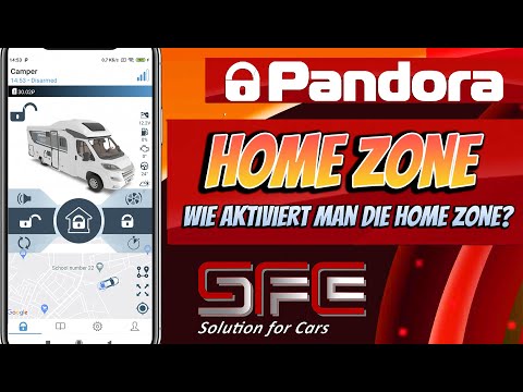 Pandora Alarmsysteme - Wie aktiviert man die Home Zone?