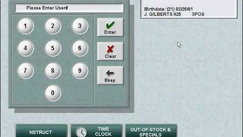 01 Positouch Main Screen