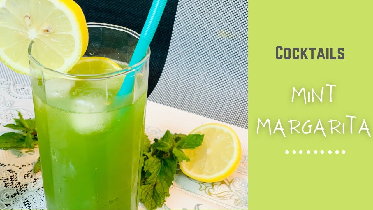 Mint Margarita drink famous Recipe | Cocktails | Summer Beverage