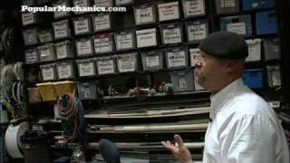 The Wall o' Boxes: Popular Mechanics Tours the MythBusters Workshop