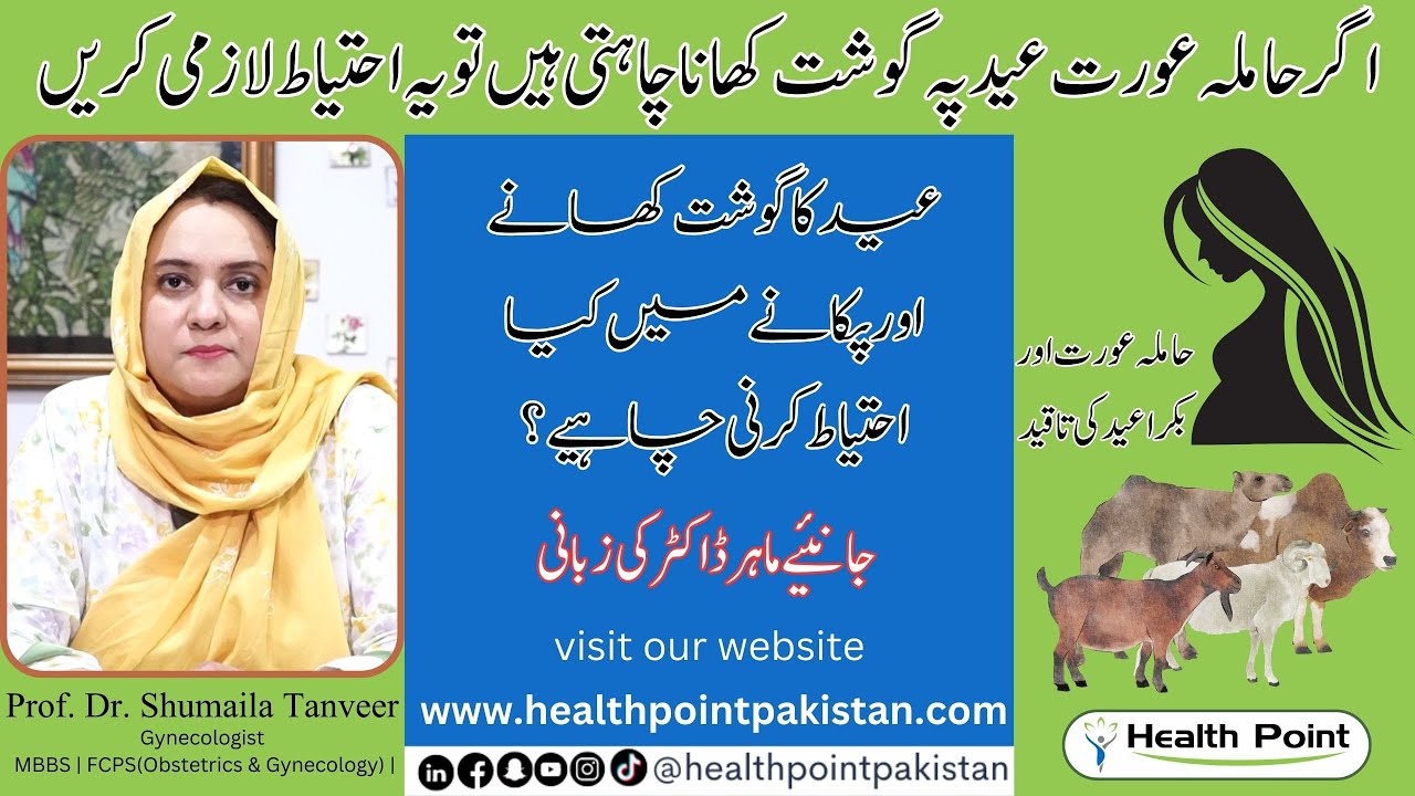 Can Pregnant Lady Eat meat Kiya Hamla aurat Eid ka gosht kha sakti