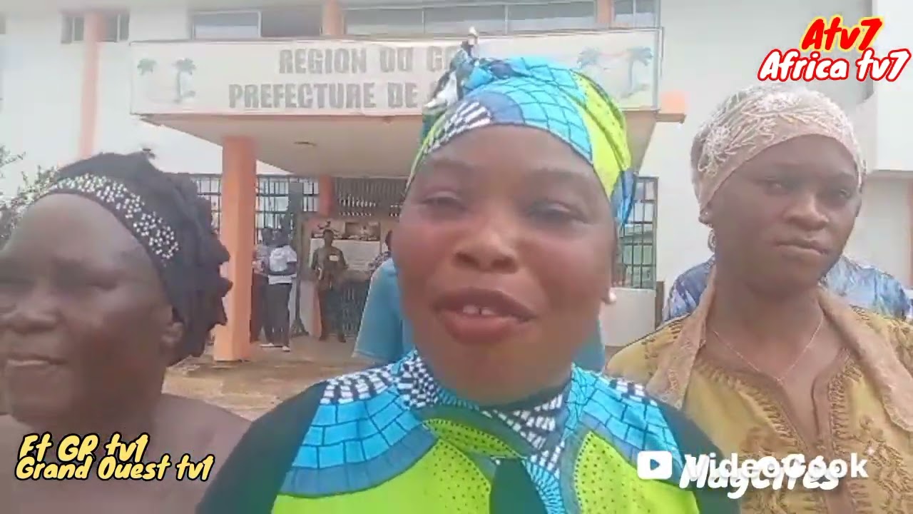 Info d'Afrique, Ville de Gagnoa  : Les chefs coutumiers, les femmes et la jeunesse en formation.