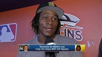 PIT@MIA: Ngoepe discusses his call-up to the bigs