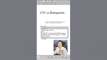 CTE vs Subquery in SQL – Which One’s Better? 🤯💡 #shorts