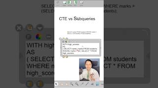 CTE vs subquery in sql | mysql server| postgresql. #sql #mysql #codingdidi