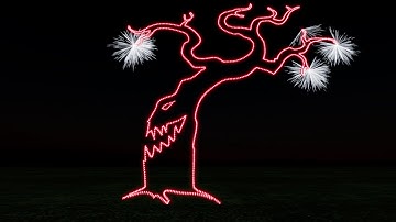 Finale 3D Pro models Halloween 8 Tree