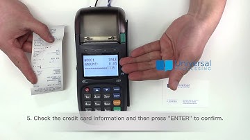 PAX S80 Terminal Instruction (English)