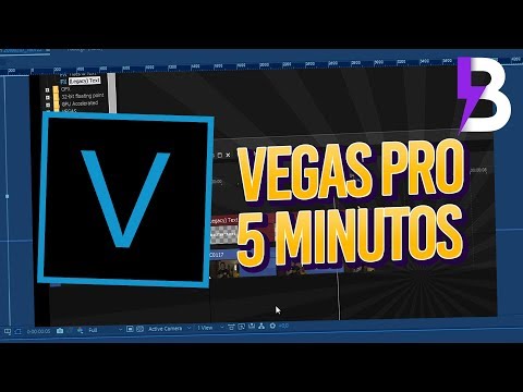 APRENDA COMO EDITAR NO VEGAS PRO 16 em 5 MINUTOS – Tutorial para Iniciantes