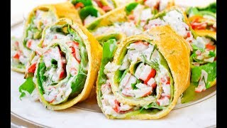 Закуска за 10 минут. Изумительно вкусная. Просто приготовить. Закуска за 10 минут. Изумительно вкусная. Просто приготовить.