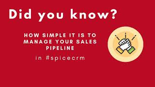 Pipeline Management With The Spicecrm Kanban Board