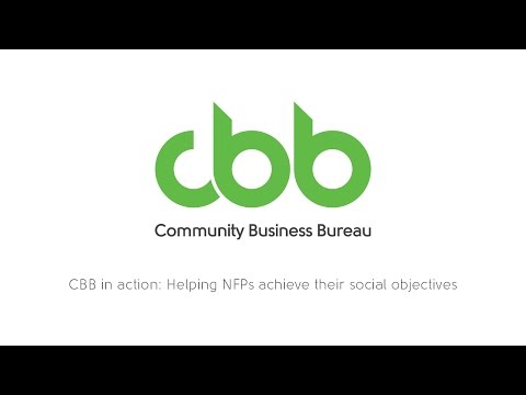 CBB in action: Helping not for profits achieve their social objectives