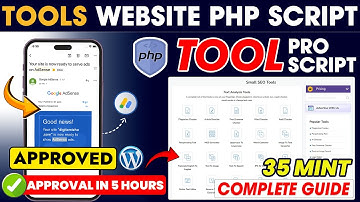 Tool Website PHP Script for AdSense Approval | AdSense Approval using PHP Scripts - 2025 Guide