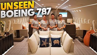 Inside the World’s Only Private Boeing 787 Dreamliner!