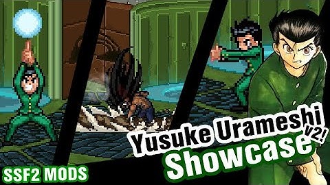 Yusuke Urameshi v2(by Dark Tremor) Showcase - SSF2 Mods