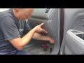 Honda Pilot heater blower noisey motor repair repair & seat removal