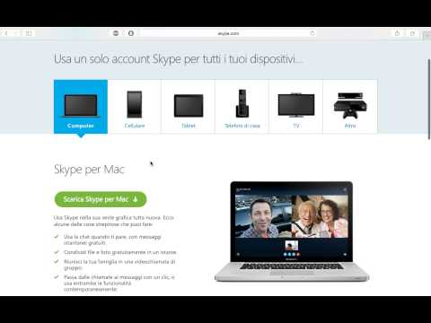 Video: Skype è su Mac?