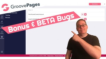 How to Add a Bonus to GrooveSell and GrooveAffiliate | BETA | File a BUG REPORT with GrooveFunnels
