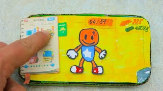 DIY Paper Game My Talking Buddy in real life | Kick The Buddy