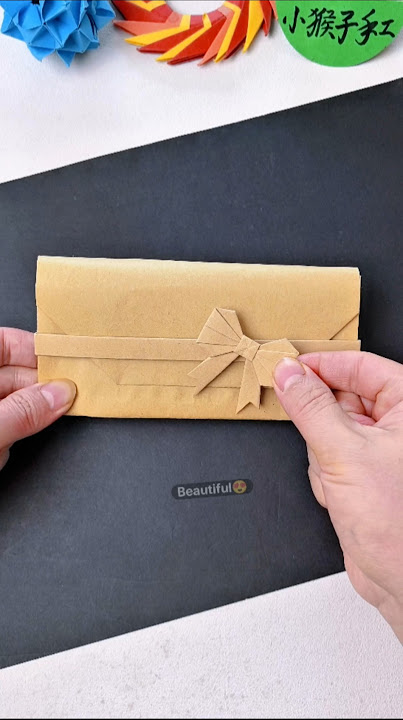 How to Make Paper Purse 🎀 | Simple & Cute Paper Craft Idea | Easy School Craft Idea #purse #craft