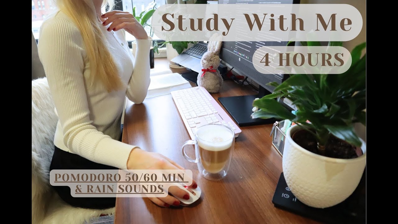 LIVE 4 Hour Exam Study With Me 12 05 2024 ASMR Pomodoro 60 Live 4 hour exam study with me 12 05 2024 asmr pomodoro 60