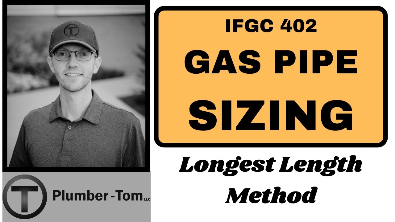 Урок 1 по выбору размера газовой трубы — метод наибольшей длины для жилых помещений — IFGC