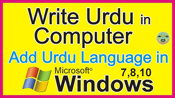 How to add Urdu Language in Windows 10? l Urdu phonetic keyboard for windows 10 Free l Add Urdu