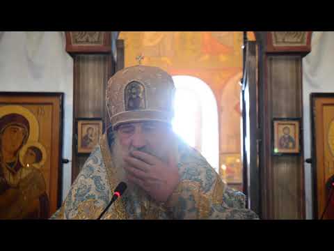 რუსთველი მიტროპოლიტი იოანეს ქადაგება VI მსოფლიო კრების წმ  მამათა ხსენების დღე 29 07 2018