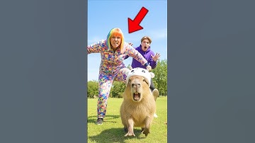 KAREN Kicks Capybara OUT of Park… Then This Happens 😧 #animals #capybara