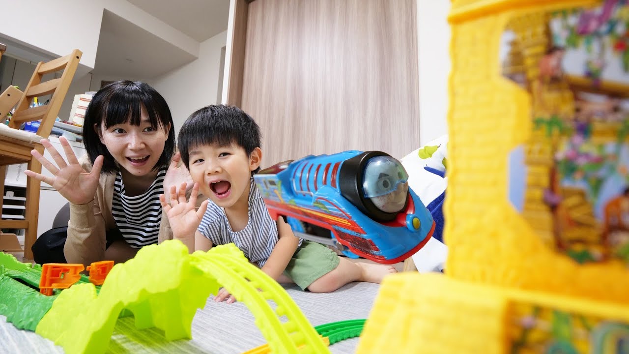 きかんしゃトーマス ターボジャングルセット トラックマスター/Thomas&Friends Turbo Jungle set trackmaster