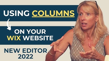 #3 How to Use Columns to Place Your Logo to the Left of Your Website Header in Wix