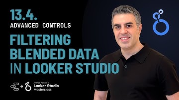 13.4. Gemengde gegevensbronnen filteren - Geavanceerde Looker Studio-zelfstudie - Data Studio-cursus
