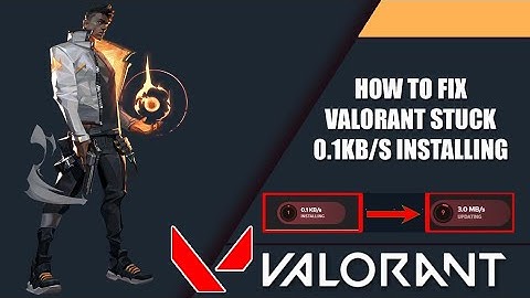 How to fix Valorant Stuck 0.1kb/s installing || Valorant Update Stuck Problem Solved