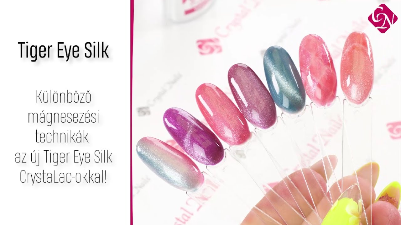 Különböző mágnesezési technikák 💅 Tiger Eye SILK |  Magnetization techniques