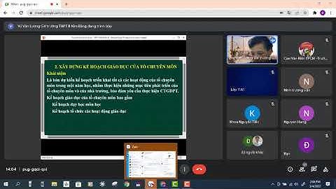 Tập huấn module 4 môn Toán- buổi 1
