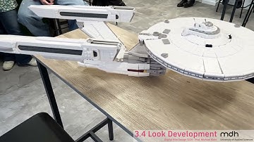 DFD1024 3.4 Look Development – 3D-Tracking with After Effects and Blender (Enterprise-A)