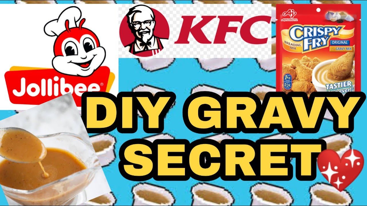 HOW TO MAKE DIY JOLLIBEE GRAVY SECRET INGREDIENTS REVEALED + STEP