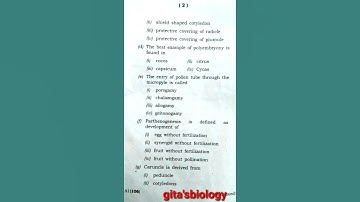 b sc previous year question paper/sambalpur university/reproductive biology in angiosperm