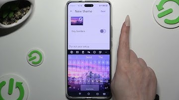 How to Change and Customize Keyboard Theme on HUAWEI Nova 13 Pro