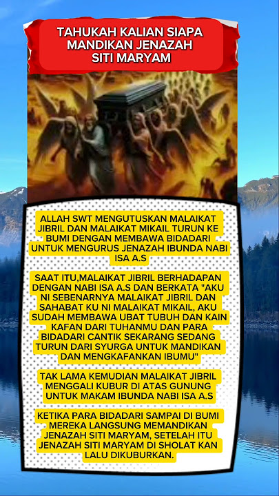 Misteri Makam Siti Maryam -Ibunda Nabi Isa A.S‼️#sitimaryam#sejarahislam#kisahmaryam#shorts