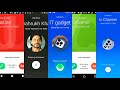 5 Phones SONY XPERIA Incoming Calls 
