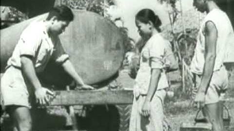 Nieuws uit Indonesië - Waternood en watersnood (1947)