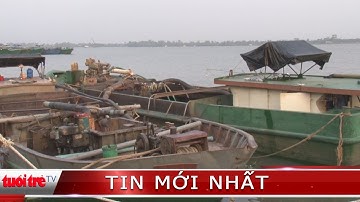 ⚡ Tin mới nhất | Lại tái diễn nạn khai thác cát trái phép trên sông Cổ Chiên