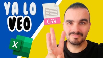 📜 TE EXPLICO 3 métodos diferentes de como convertir un CSV a EXCEL 🛑
