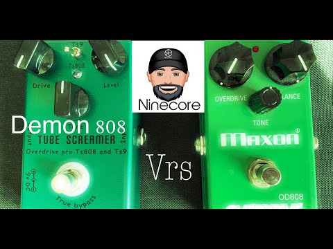 Maxon 808 v Demon Overdrive ,Any difference? - YouTube