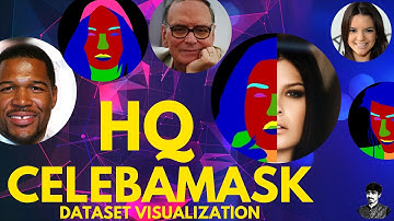 CelebAMask-HQ Dataset Visualization | GANs | Ali Jakhar