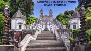 A arquitetura religiosa mais majestosa está em Braga/Portugal, Santuário Bom Jesus do Monte.