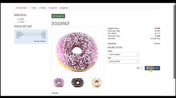 Phoca Cart - Add To Cart Methods